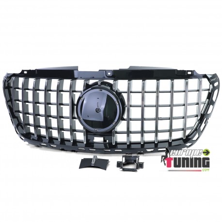 CALANDRE CHROME ET NOIRE PANAMERICANA AMG GT MERCEDES SPRINTER III W907 2018- (05799)