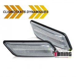 REPETITEURS CLIGNOTANTS NOIRS LED SEQUENTIELS BMW Z3 COUPE ROADSTER 1995-2003 (05804)