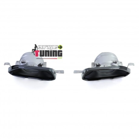 DIFFUSEUR SPORT STYLE M440 AVEC SORTIES NOIRES BMW SERIE 4 G22 G23 420 430 (05806)