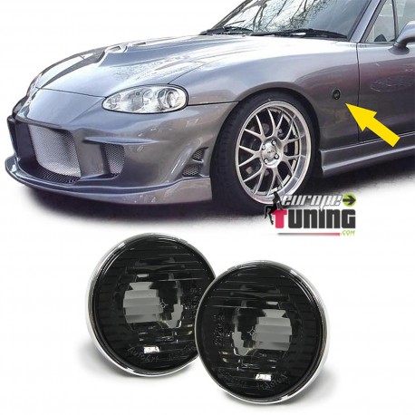 REPETITEURS FUMES NOIRS POUR MAZDA MX5 (04258)