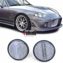 CLIGNOTANTS LATERAUX CHROME LED MAZDA MX5 NA NB NBFL NC (05811)