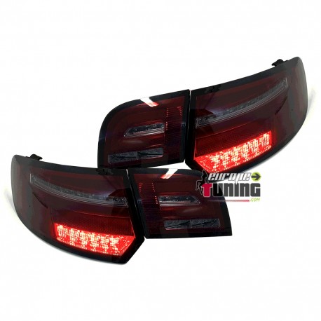 FEUX ROUGES FUMES A CLIGNOTANTS SEQUENTIELS LED AUDI A3 8P SPORTBACK 2003-2008 (05813)