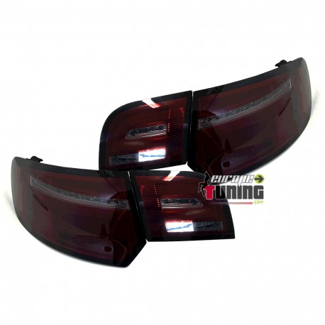 FEUX ROUGES FUMES A CLIGNOTANTS SEQUENTIELS LED AUDI A3 8P SPORTBACK 2003-2008 (05813)