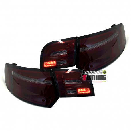 FEUX ROUGES FUMES A CLIGNOTANTS SEQUENTIELS LED AUDI A3 8P SPORTBACK 2003-2008 (05813)