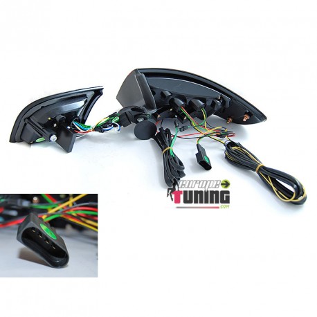 FEUX ROUGES FUMES A CLIGNOTANTS SEQUENTIELS LED AUDI A3 8P SPORTBACK 2003-2008 (05813)