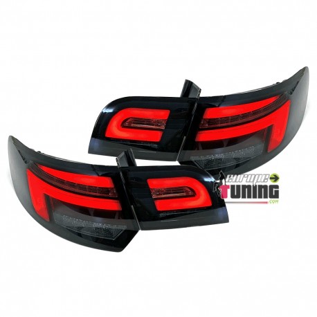 FEUX FUMES NOIRS A CLIGNOTANTS SEQUENTIELS LED AUDI A3 8P SPORTBACK 2008-2012 (05814)