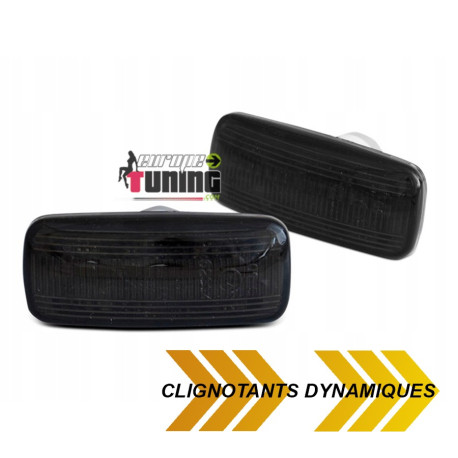 REPETITEURS CLIGNOTANTS NOIRS LED SEQUENTIELS CHRYSLER / JEEP PATRIOT/ GRAND CHEROKEE (05815)