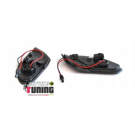 CLIGNOTANTS AVANTS NOIRS A LED JEEP WRANGLER JL 2018 - (05816)