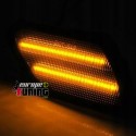 CLIGNOTANTS AVANTS NOIRS A LED JEEP WRANGLER JL 2018 - (05816)