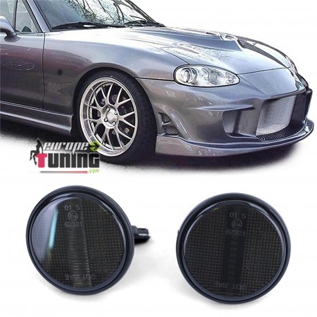 CLIGNOTANTS LATERAUX CHROME LED MAZDA MX5 NA NB NBFL NC (05811)