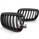 GRILLES CALANDRES SPORT NOIR MAT BMW X5 E53 FACELIFT 2003-2007 (05822)