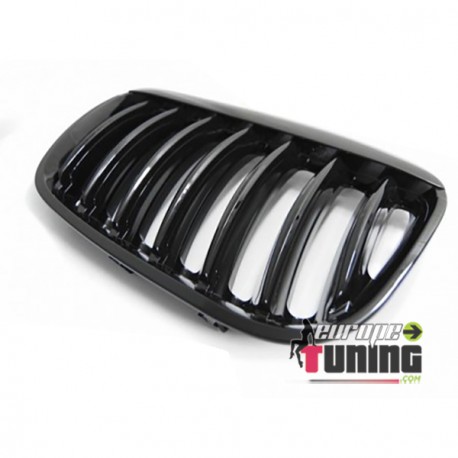 GRILLES CALANDRES SPORT NOIR BRILLANT BMW X5 E53 FACELIFT 2003-2007 (05823)