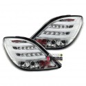 FEUX CHROME LED CELIS LIGHT BAR PEUGEOT 207 3/5 PORTES PHASES 1 et 2 (05830)