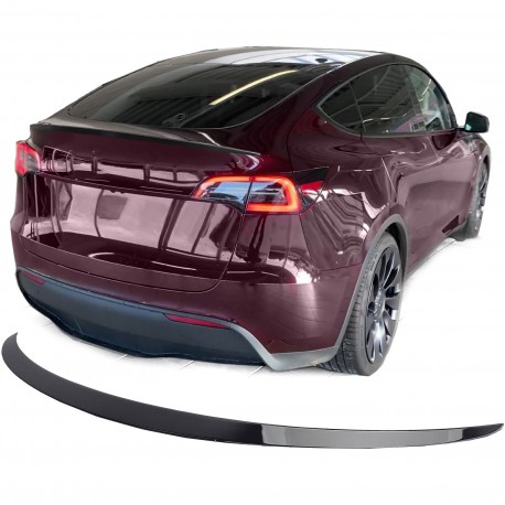 BECQUET SPOILER COFFRE SPORT NOIR BRILLANT TESLA MODEL Y - A PARTIR DE 2019 (05833)
