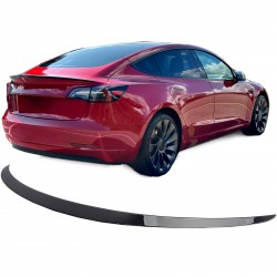 BECQUET SPOILER COFFRE SPORT NOIR BRILLANT TESLA MODEL 3 - A PARTIR DE 2017 (05834)