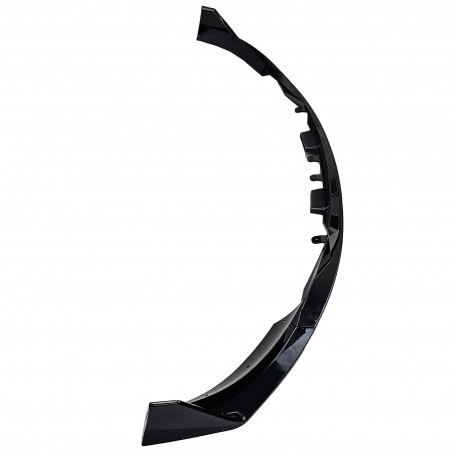 SPOILER AVANT LAME DE PARE CHOCS NOIR BRILLANT TESLA MODEL 3 (05836)
