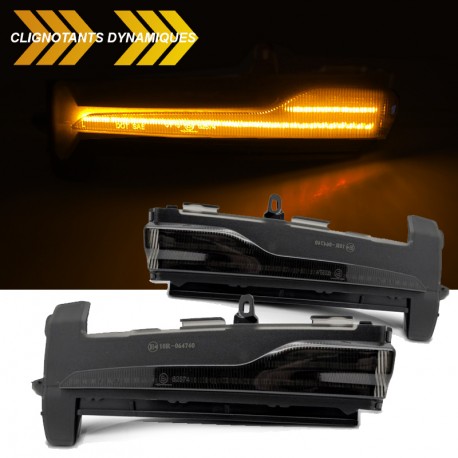 CLIGNOTANTS RETROVISEURS SEQUENTIELS LED DYNAMIQUES VOLVO XC60 PH2 2013-2017 (05843)