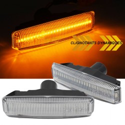 REPETITEURS CHROME CLIGNOTANTS LEDS DYNAMIQUES BMW SERIE 5 E39 (05844)