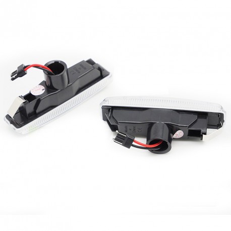 REPETITEURS CHROME CLIGNOTANTS LEDS DYNAMIQUES BMW SERIE 5 E39 (05844)