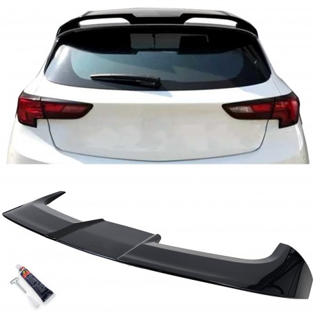 BECQUET SPOILER TOIT SPORT NOIR BRILLANT OPEL ASTRA K 5 PORTES 2015-2021 (05852)