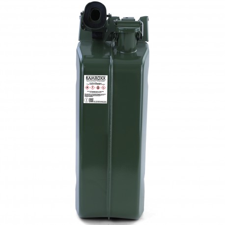 JERRICAN ESSENCE / DIESEL 20L ROUGE METAL ( 05855 )