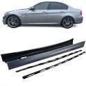 BAS DE CAISSE SPORT LOOK PACK M POUR BMW SERIE 3 E90 E91 PHASES 1 ET 2 LCI (05862)