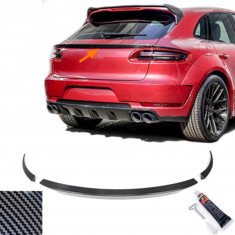 BECQUET SPOILER COFFRE SPORT EN CARBONE PORSCHE MACAN 2014-2018 ( 05864)