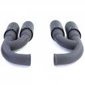 DOUBLES SORTIES ECHAPPEMENT SPORT GTS NOIRES PORSCHE CAYENNE TYPE 92A (05865)