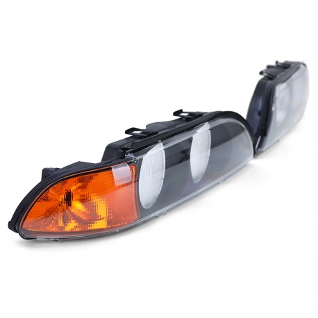 VITRES CACHES PHARES FEUX AVANTS CLIGNOTANTS BMW SERIE 5 E39  (05876)