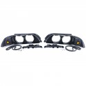 VITRES CACHES PHARES FEUX AVANTS CLIGNOTANTS BMW SERIE 5 E39  (05876)