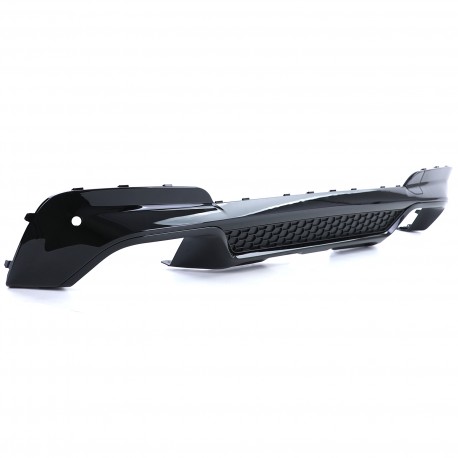 DIFFUSEUR SPORT DUPLEX HAUTE PERFORMANCE NOIR BRILLANT BMW BMW X3 G01  (05885)