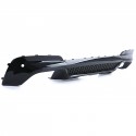 DIFFUSEUR SPORT DUPLEX HAUTE PERFORMANCE NOIR BRILLANT BMW BMW X3 G01  (05885)