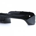 DIFFUSEUR SPORT DUPLEX HAUTE PERFORMANCE NOIR BRILLANT BMW BMW X3 G01  (05885)