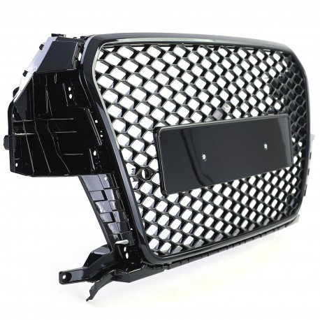 CALANDRE SPORT LAQUEE NOIRE AUDI Q3 LOOK RS (05886)