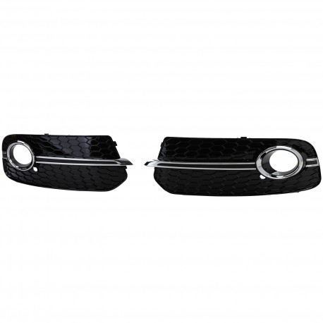 GRILLES ANTI BROUILLARDS PARE CHOCS AUDI Q5 8R 2012-2016 (05887)