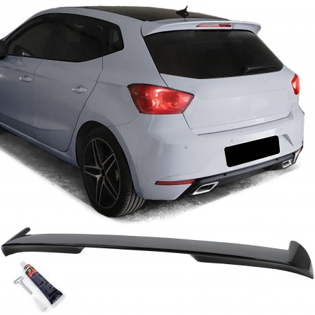 BECQUET - AILERON DE TOIT SPORT NOIR BRILLANT SEAT IBIZA 5 KJ1 17-21 (05888)