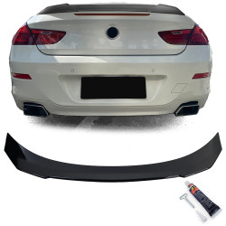 BECQUET SPOILER ARRIERE NOIR BRILLANT SPORT BMW SERIE 6 TYPE F12 F13 (05916)