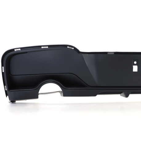 DIFFUSEUR SPORT NOIR MAT SIMPLE SORTIE BMW SERIE 3 TYPE F20 F21 114 116 118 120 (05922)
