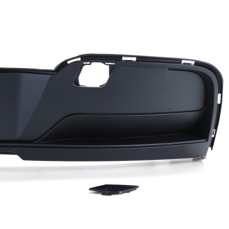 DIFFUSEUR SPORT NOIR MAT SIMPLE SORTIE BMW SERIE 3 TYPE F20 F21 114 116 118 120 (05922)