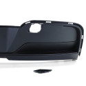 DIFFUSEUR SPORT NOIR MAT SIMPLE SORTIE BMW SERIE 3 TYPE F20 F21 114 116 118 120 (05922)