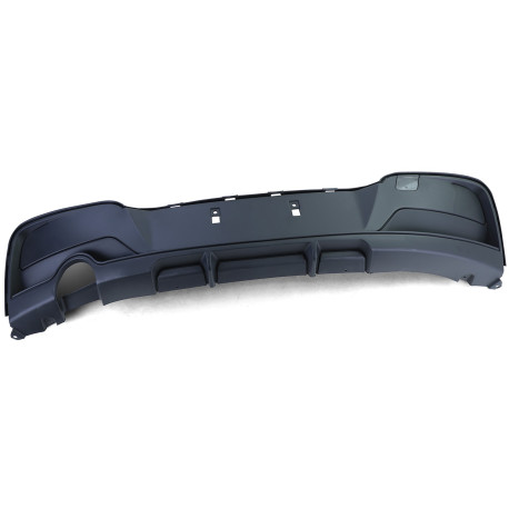 DIFFUSEUR SPORT NOIR MAT SIMPLE SORTIE BMW SERIE 3 TYPE F20 F21 114 116 118 120 (05922)