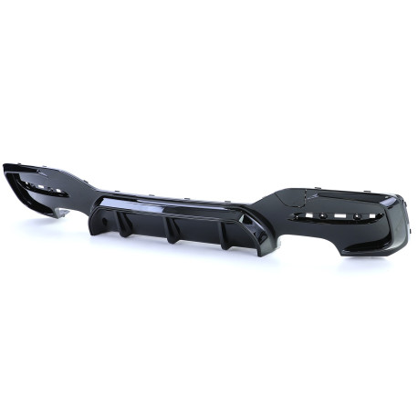 DIFFUSEUR NOIR BRILLANT BMW SERIE 1 F20 / F21 M135 M140 15-19 (05924)