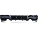 DIFFUSEUR SPORT NOIR BRILLANT DOUBLE SORTIE BMW SERIE 1 TYPE F20 F21 M135i  (05926)