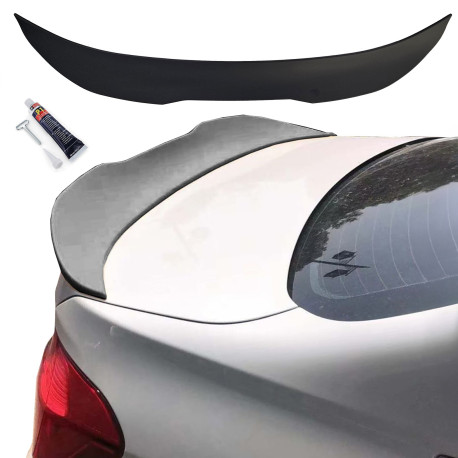 BECQUET SPOILER ARRIERE SPORT NOIR MAT BMW SERIE 3 TYPE F30 (05934)