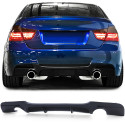DIFFUSEUR SPORT DOUBLE SORTIE BMW SERIE 3 E90 E91 AVEC PARECHOCS M (05937)