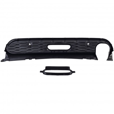 DIFFUSEUR SPORT NOIR MAT SIMPLE SORTIE MINI ONE COOPER F55 F56 F57 (05942)