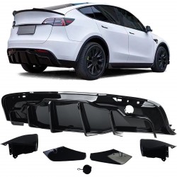 DIFFUSEUR ARRIERE SPORT NOIR BRILLANT TESLA MODEL Y (05943)