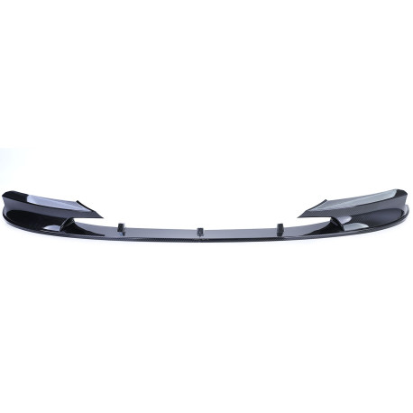LAME BECQUET SPOILER AVANT CARBONE LOOK BMW SERIE 3 F30 F31 PACK M (05618)
