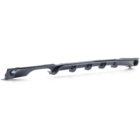 DIFFUSEUR SPORT LOOK CARBONE DOUBLE SORTIE GAUCHE BMW SERIE 3 TYPE F30 F31 PACK M (05948)