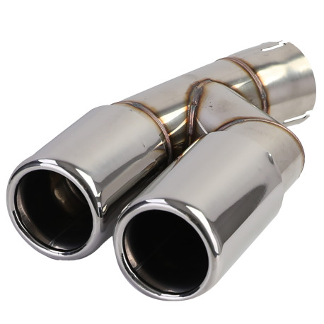 SORTIE DUPLEX CHROMEES ECHAPPEMENT SPORT BMW SERIE 3 F30 F31 (05950)